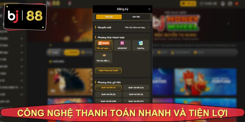 Công nghệ thanh toán nhanh và tiện lợi